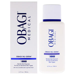 Obagi Nu-Derm 1 AM-PM Gentle Cleanser by Obagi for Unisex - 6.7 oz Cleanser